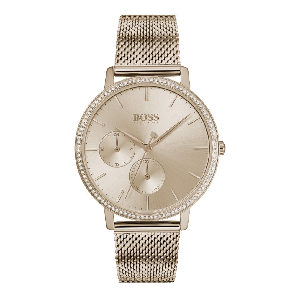 hugo boss womens gold watch