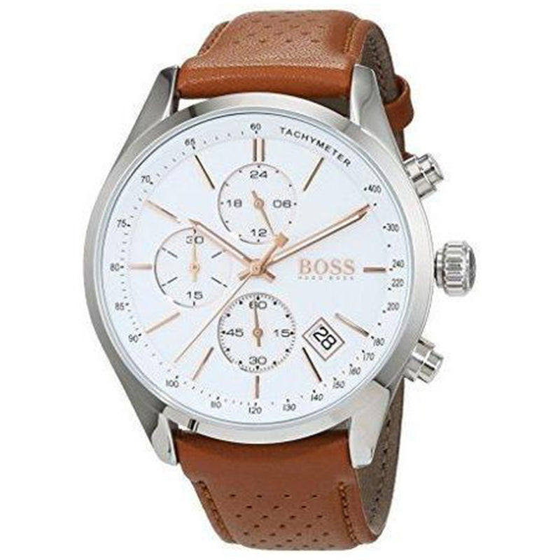 mens hugo boss grand prix chronograph watch