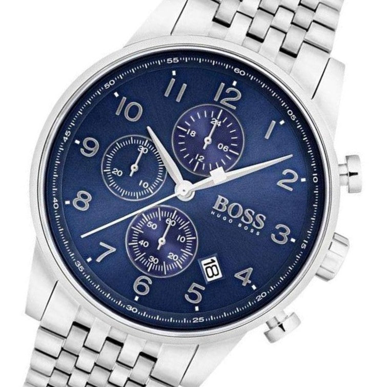 hugo boss navigator watch blue