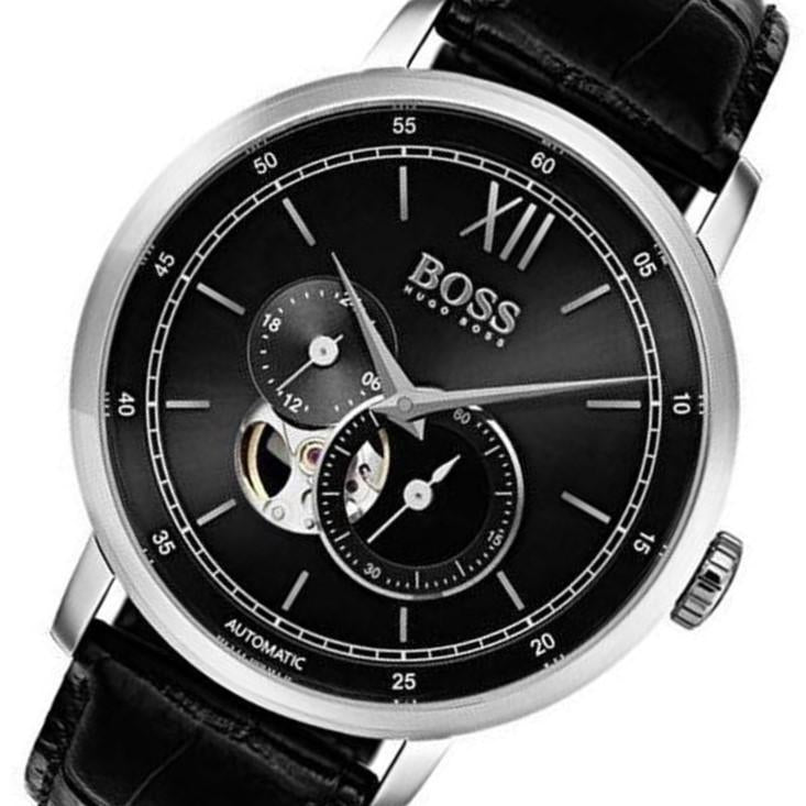 hugo boss automatic skeleton watch