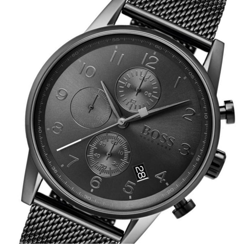 boss navigator men's watch