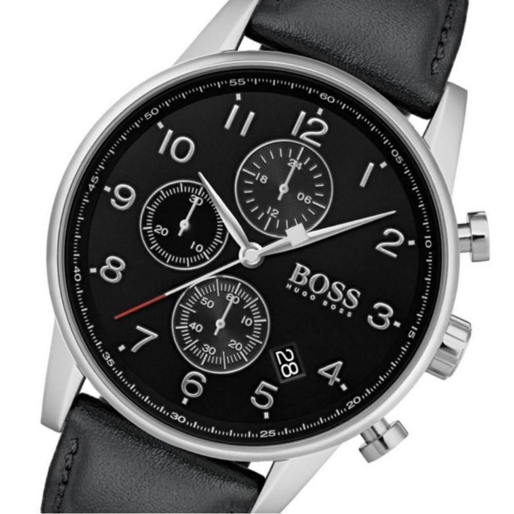 hugo boss navigator watch black