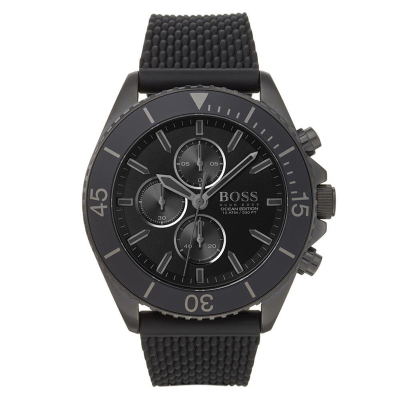 hugo boss ocean edition watch black