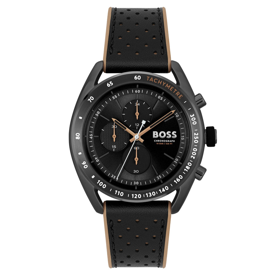 Hugo Boss Admiral Australia The Black Silicone - 1513912 Men\'s Chronograph Watch Factory Watch –