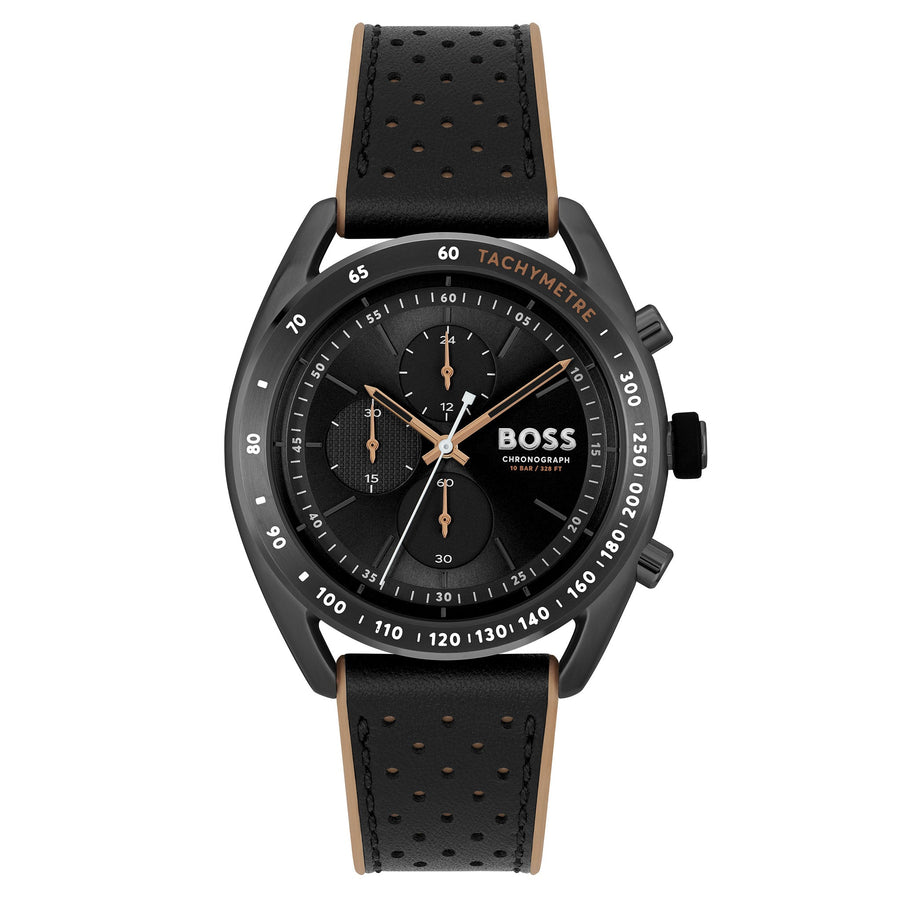 Hugo Boss Admiral Black Silicone Men\'s Chronograph Watch - 1513912 – The  Watch Factory Australia