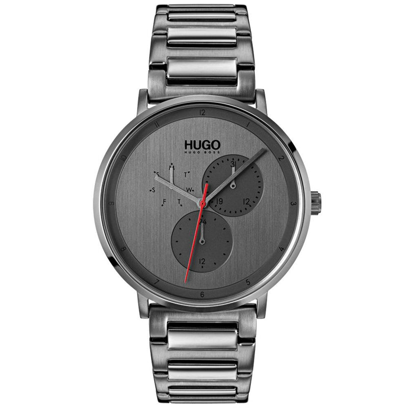 Hugo Guide Grey Steel Men's Watch 