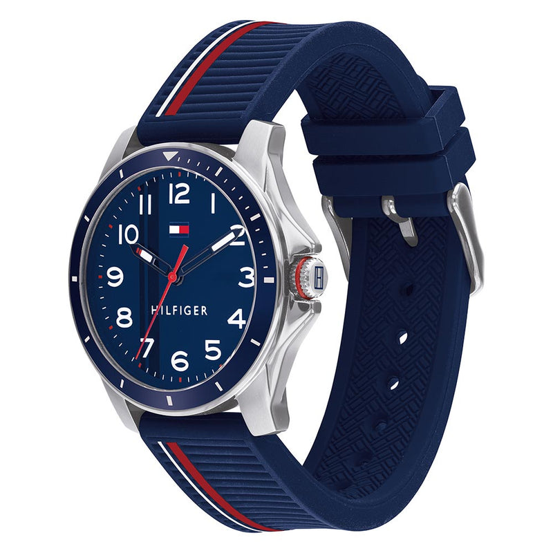 Tommy Hilfiger Blue Silicone Band Kids 