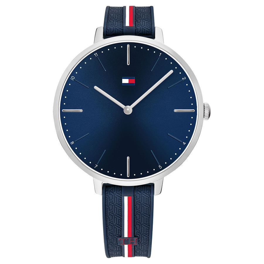 Tommy Hilfiger Navy & Red Silicone Band Navy Dial Unisex Teens Watch - –  The Watch Factory Australia