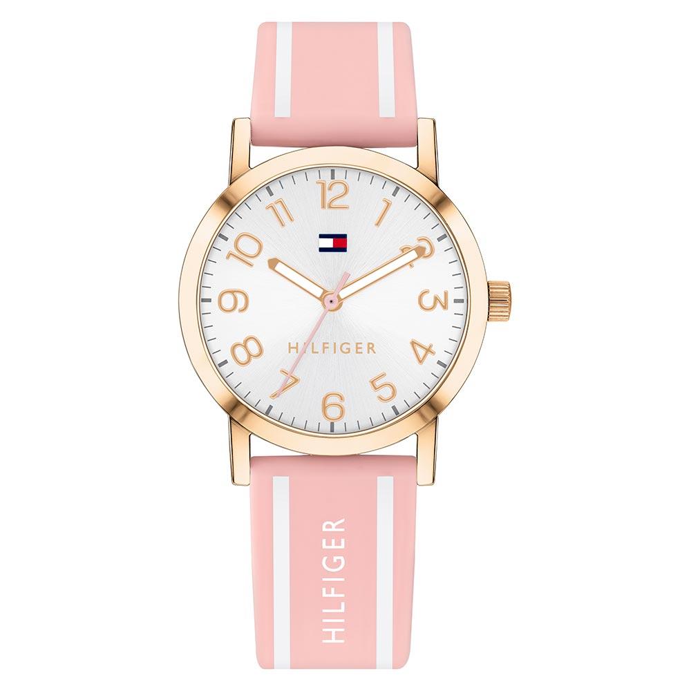 Tommy Hilfiger Pink Silicone Band Kids 