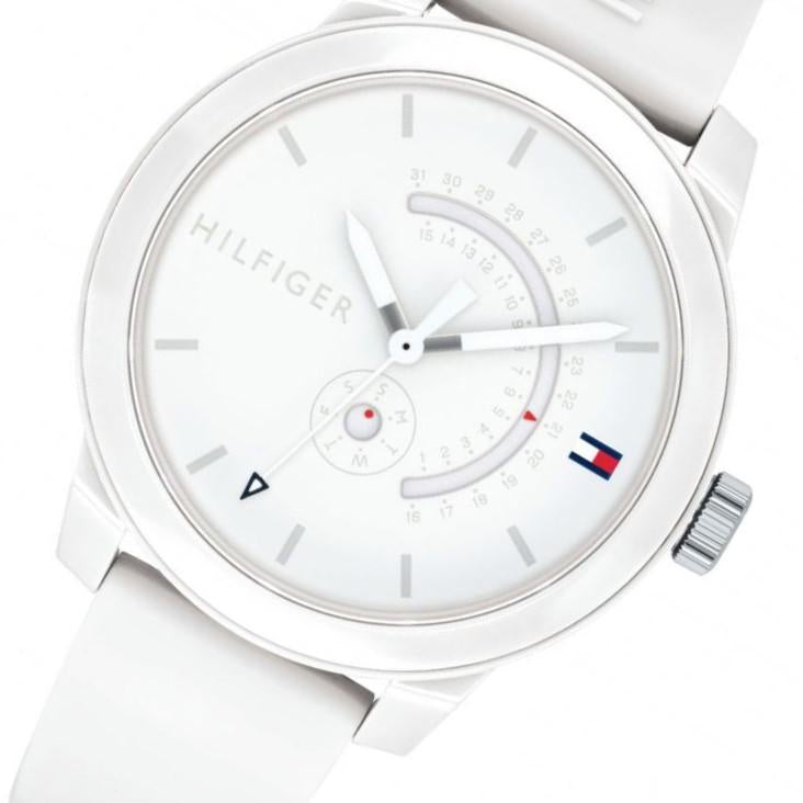 tommy hilfiger men's silicone sport watch