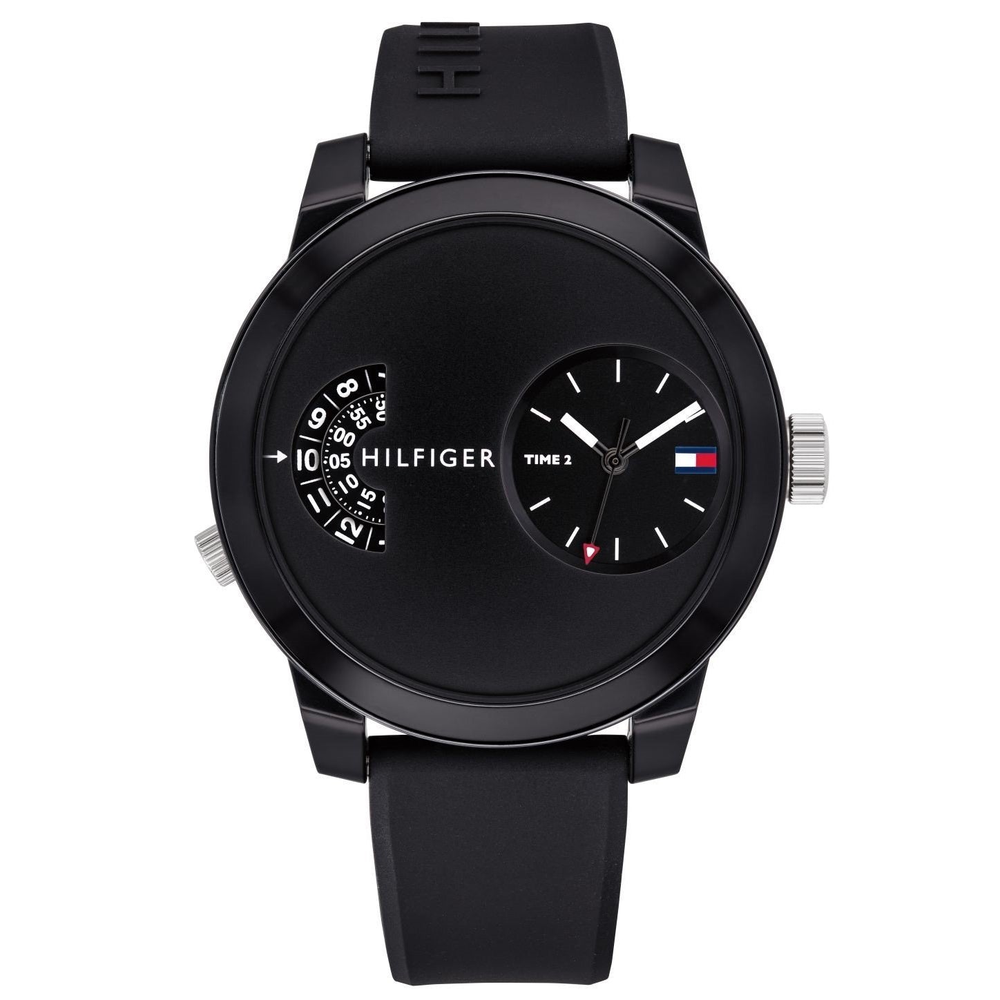 tommy hilfiger watch women's silicone strap