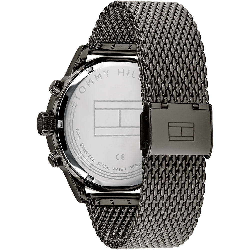 tommy hilfiger watch black strap