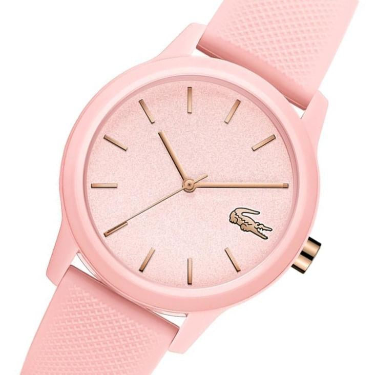 lacoste pink ladies watch