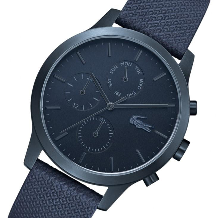 mens blue lacoste watch