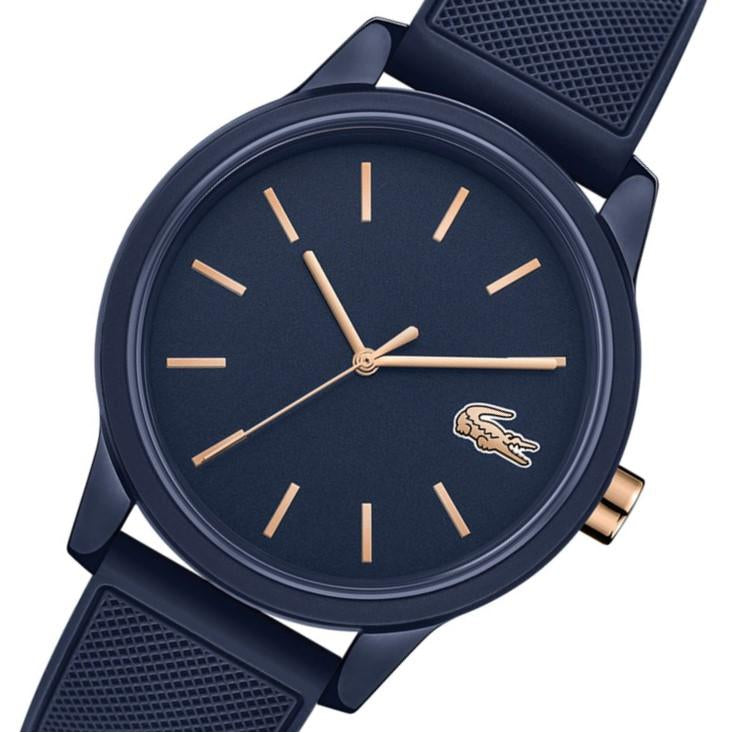 lacoste navy watch