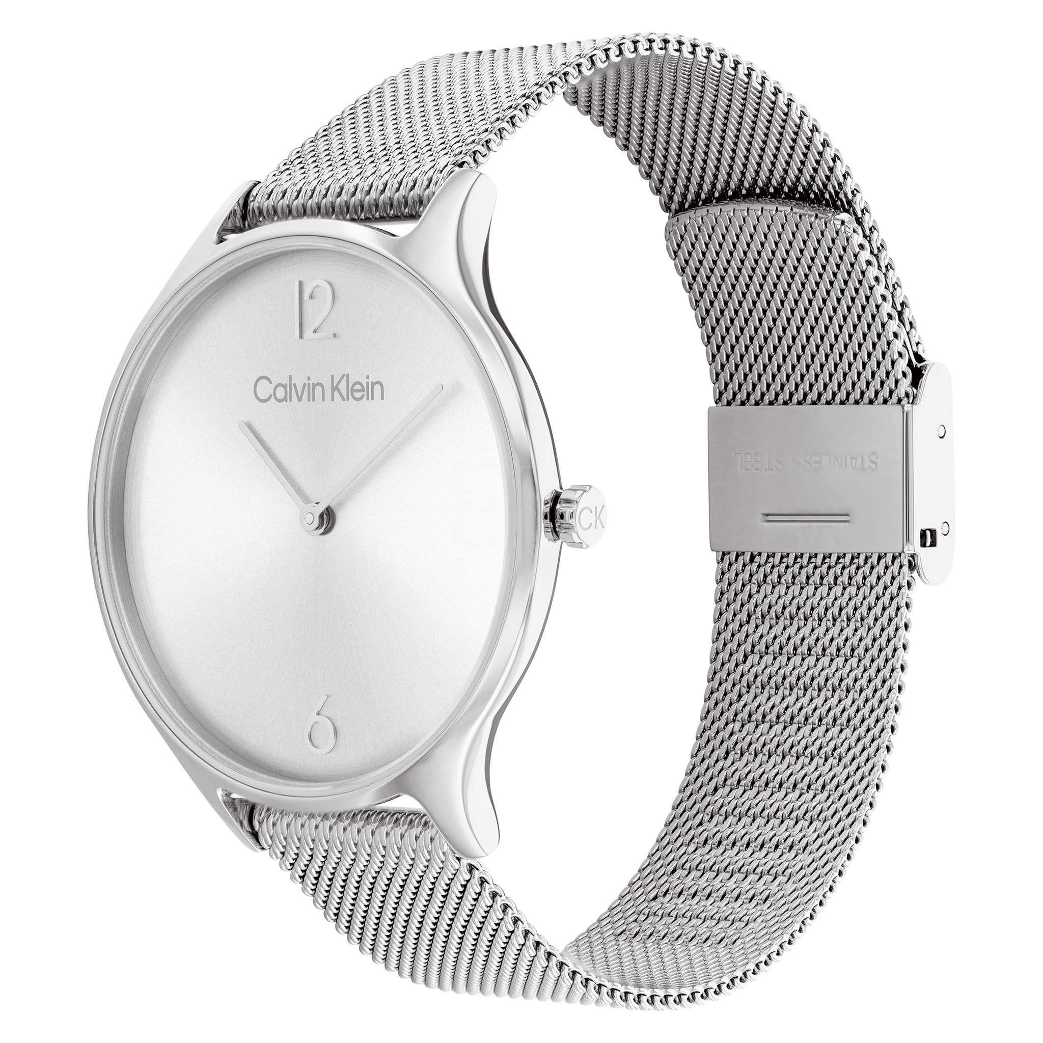 ck watch silver