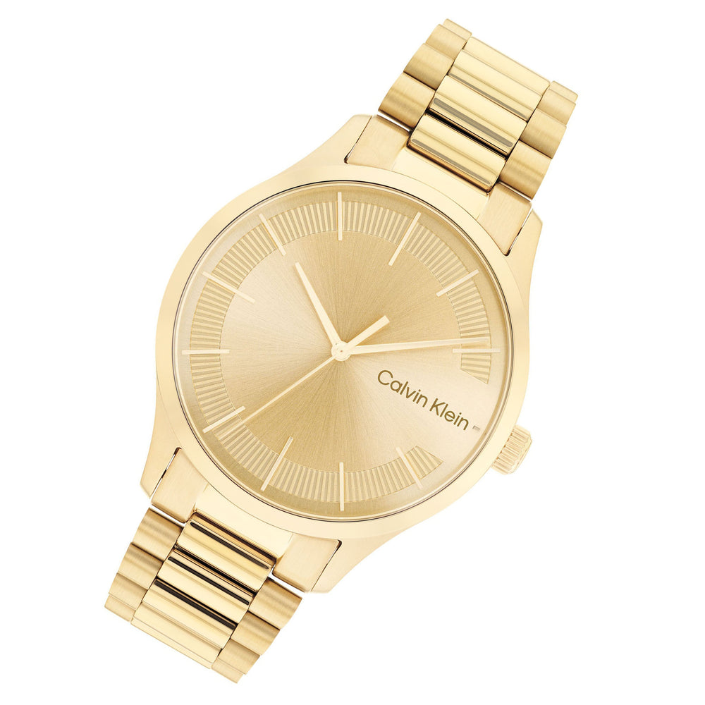 Calvin Blue Klein Watch – Factory Dial Unisex Watch Australia - Gold 25200153 Mesh The