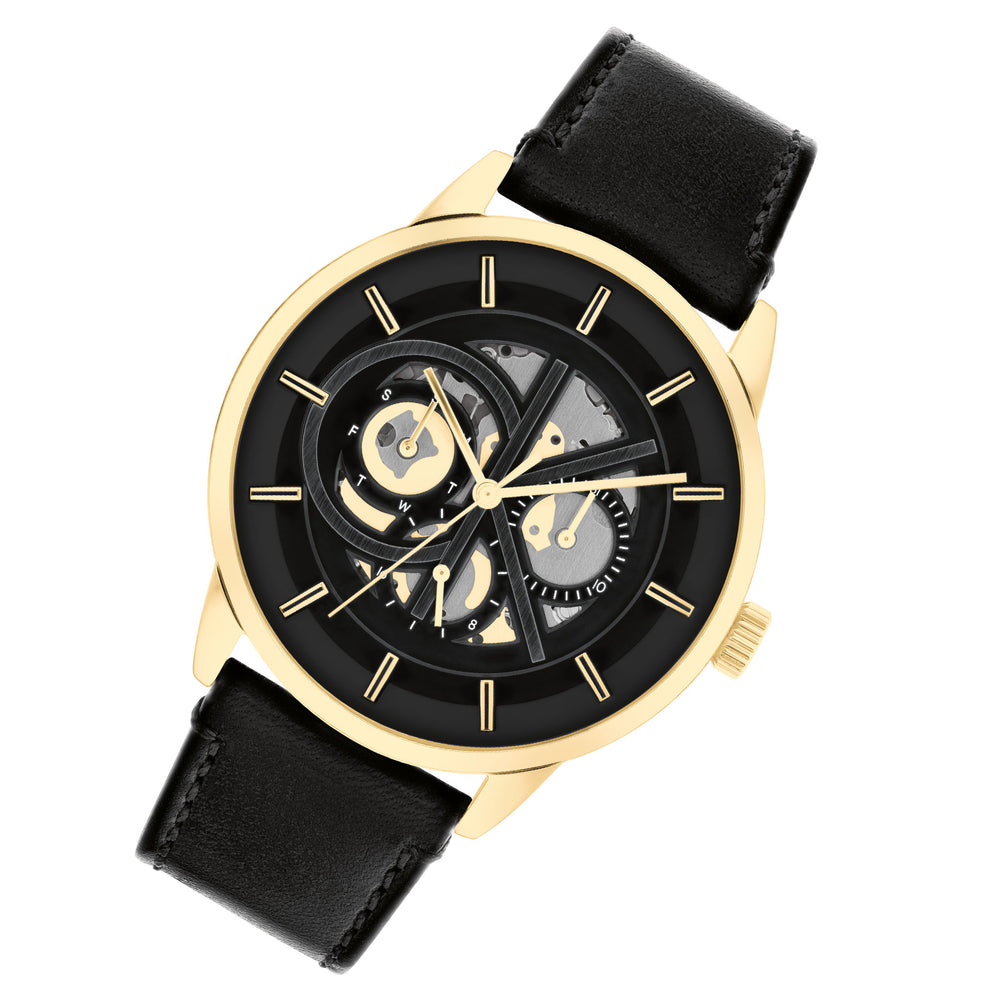 Calvin Klein Black Steel Factory Watch – Australia 25200359 Men\'s The Watch - Multi-function
