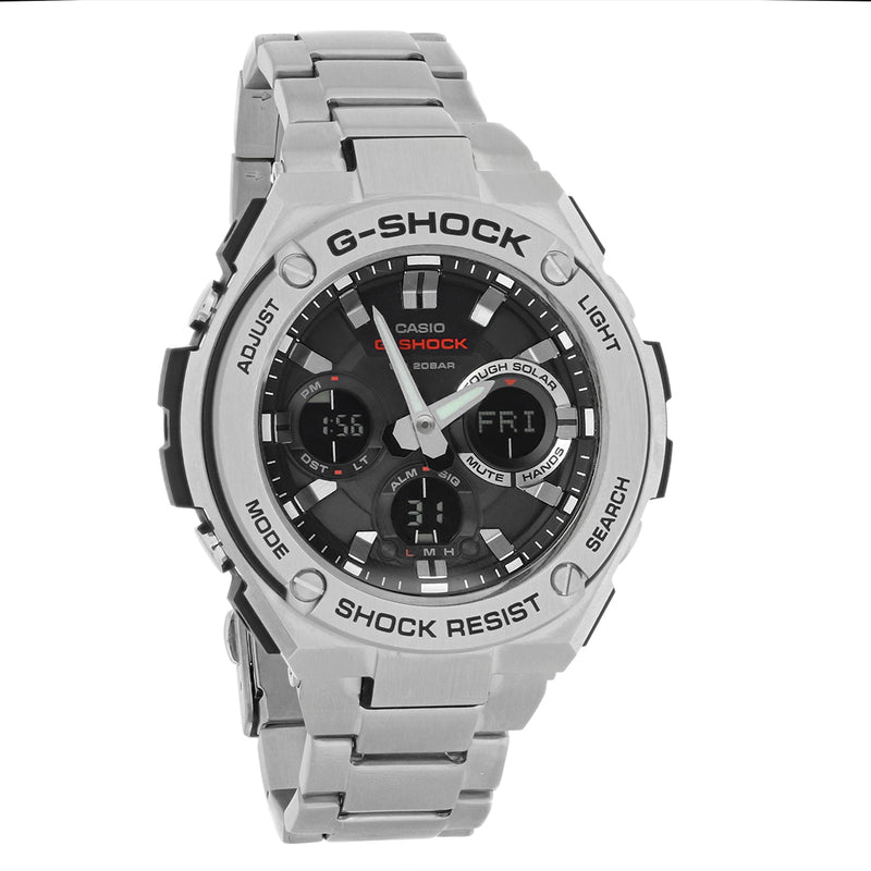 Casio G-Shock G-Steel Series Duo Chrono Men's Watch - GSTS110D-1A – The ...