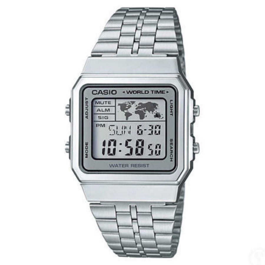 Casio Retro Gold Steel Digital Dial Unisex Watch - A500Wga-9Df – The Watch  Factory Australia