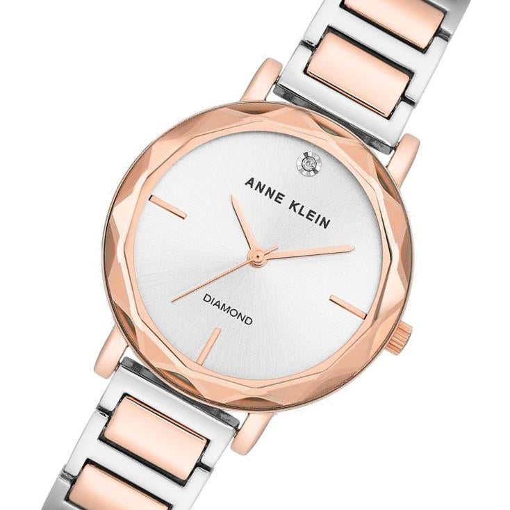 anne klein diamond watch