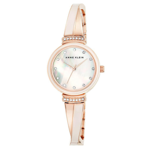 Anne Klein Swarovski Crystal Accents Pink Bangle Women's Watch - AK221 –  The Watch Factory Australia