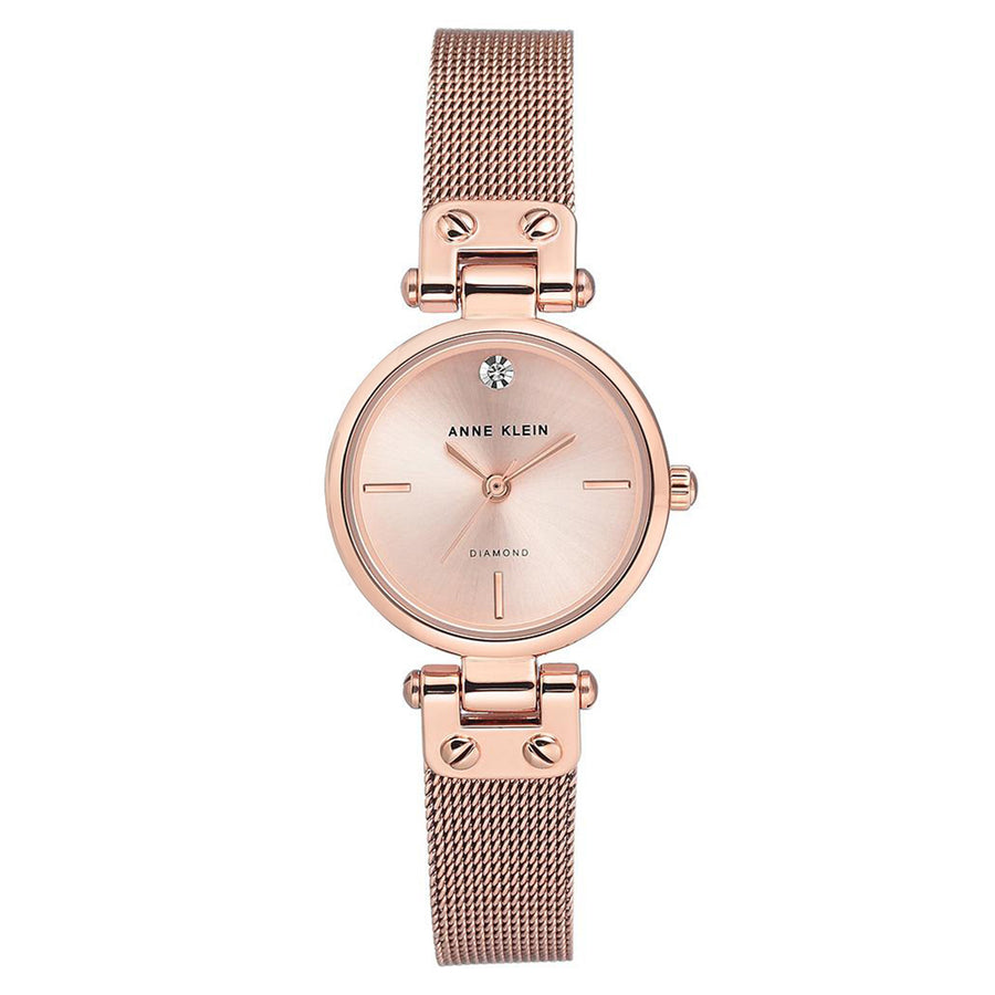 Anne Klein Watch * 1362RGRG Diamond Rose Gold Steel for Women COD PayPal