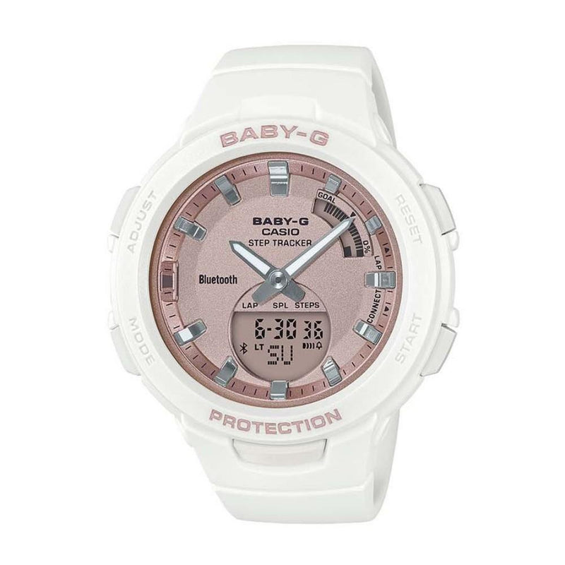 Casio Baby G Step Tracker Bluetooth Sports Ladies Watch - BSAB100MF-7A ...