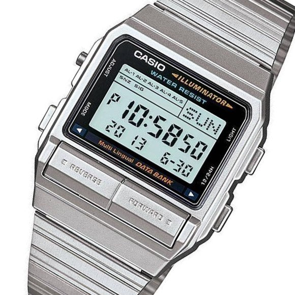 casio databank men's watch