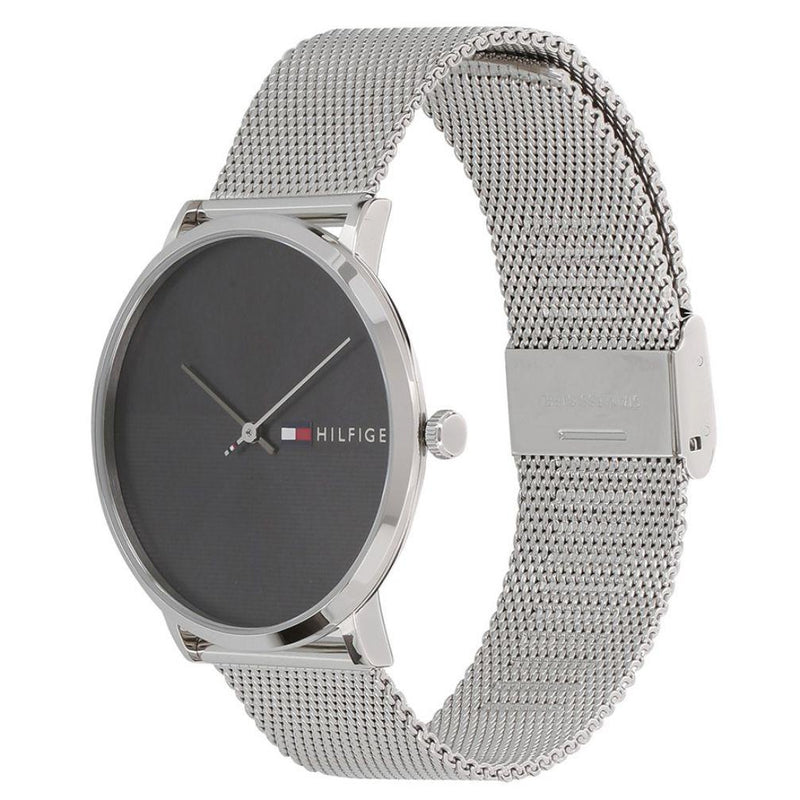 Tommy Hilfiger Men's Silver Mesh Watch 