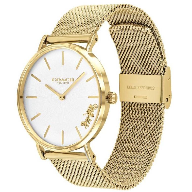 Coach Gold Mesh Ladies Watch 14503125 The Watch Factory Australia