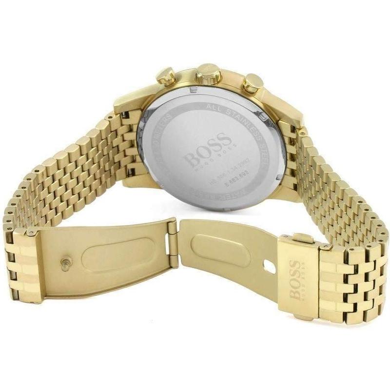 hugo boss gold navigator watch