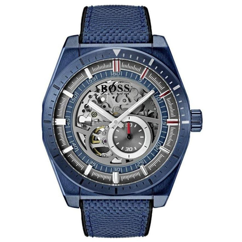 hugo boss men's signature automatic watch