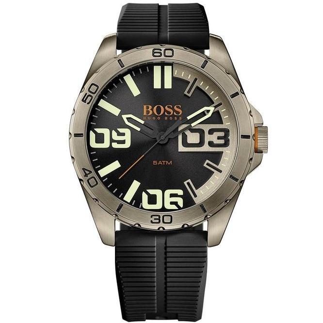 hugo boss mens silver watches