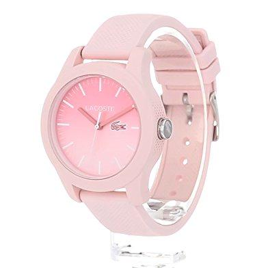 lacoste pink ladies watch