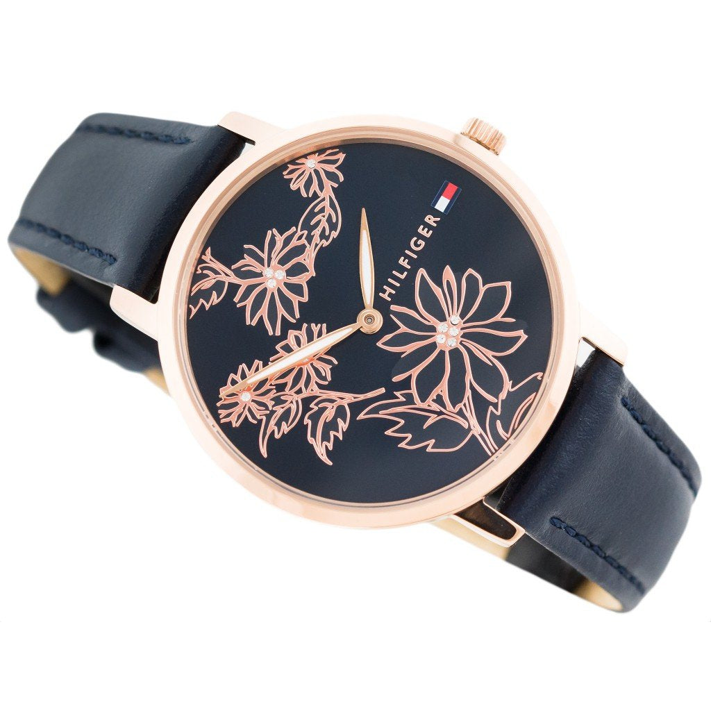 tommy hilfiger flower watch