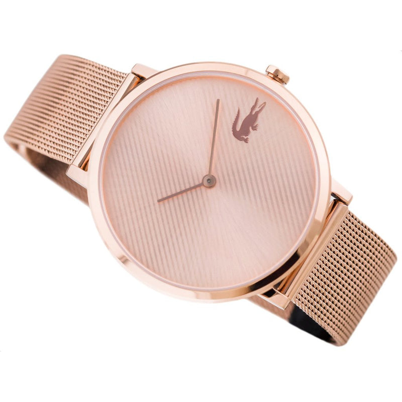 lacoste ladies watch rose gold