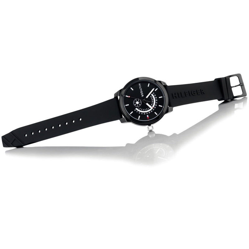 tommy hilfiger men's silicone sport watch