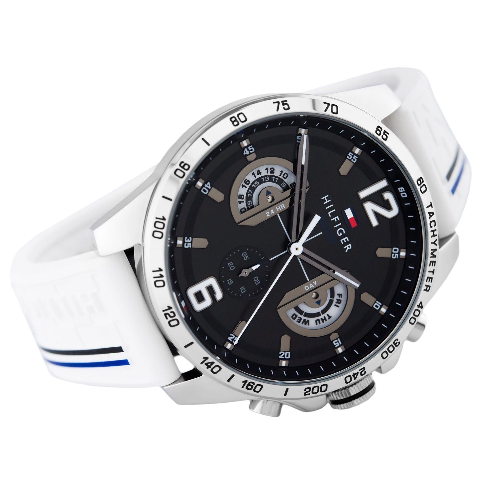 Tommy Hilfiger Men's White Sports Watch 