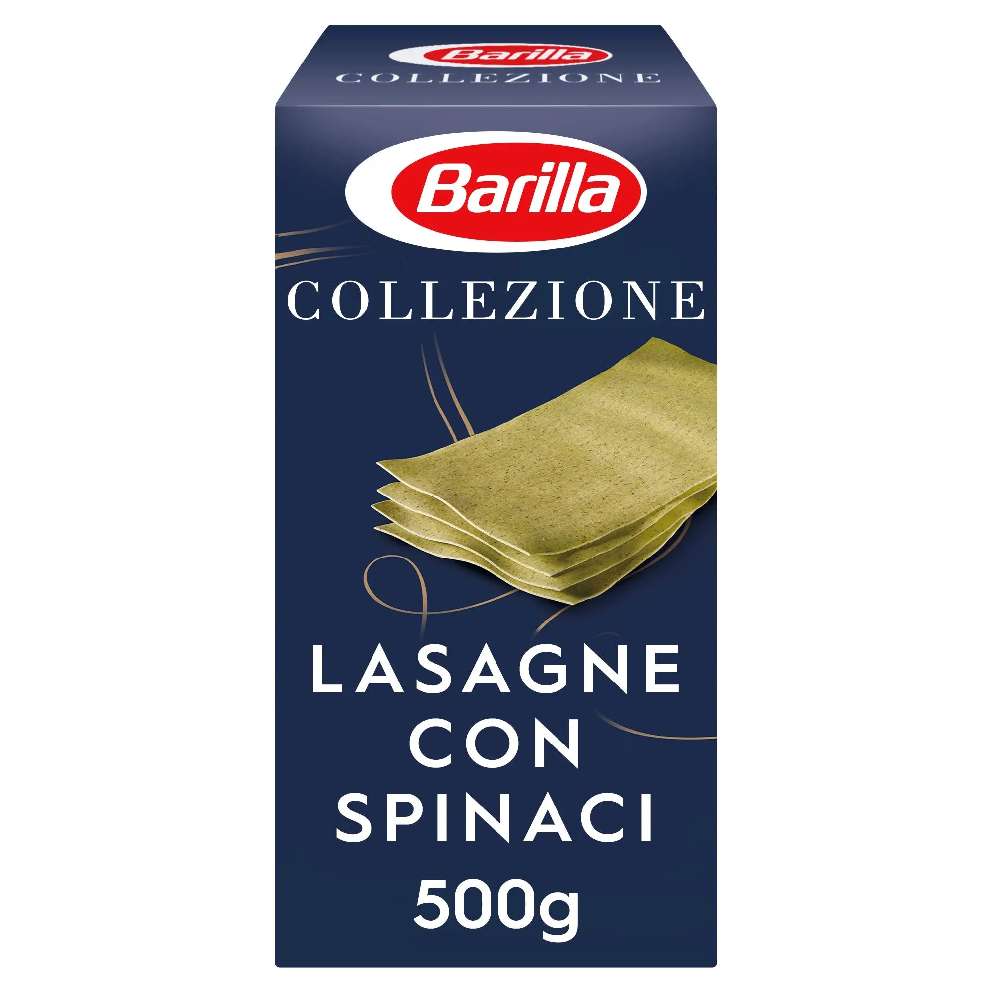 Barilla Collezione Pasta Lasagne Verdi 500g - Click Cuisine