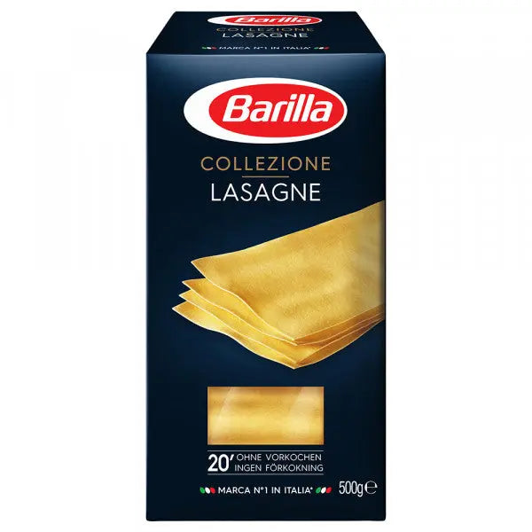 Barilla Collezione Pasta Lasagne Semola 500g - Click Cuisine