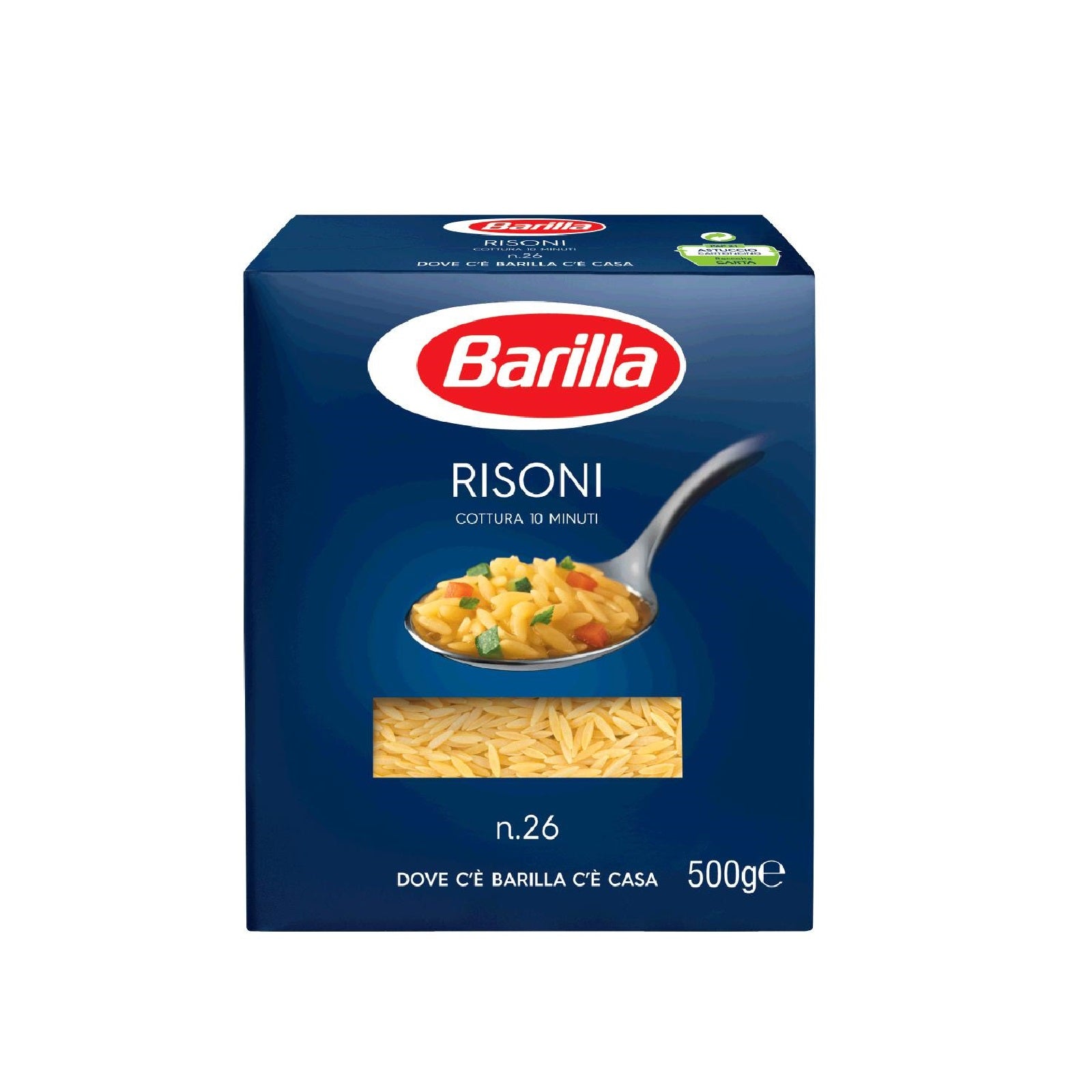Barilla Risoni  (500gm) - Click Cuisine