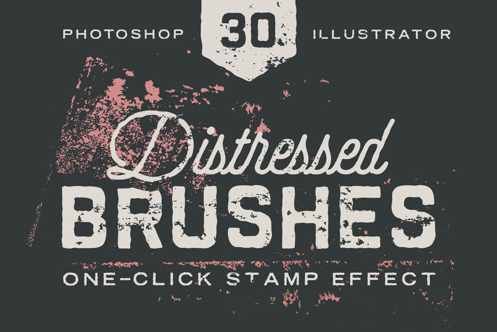 photoshop distressed brush