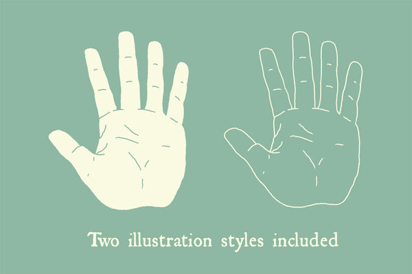 Hands & Fist Illustrations – GhostlyPixels