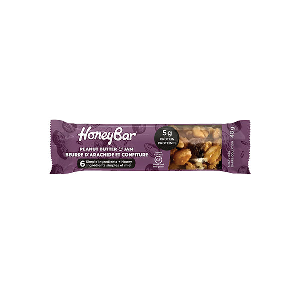 Honeybar Peanut Butter And Jam Bar Terra20