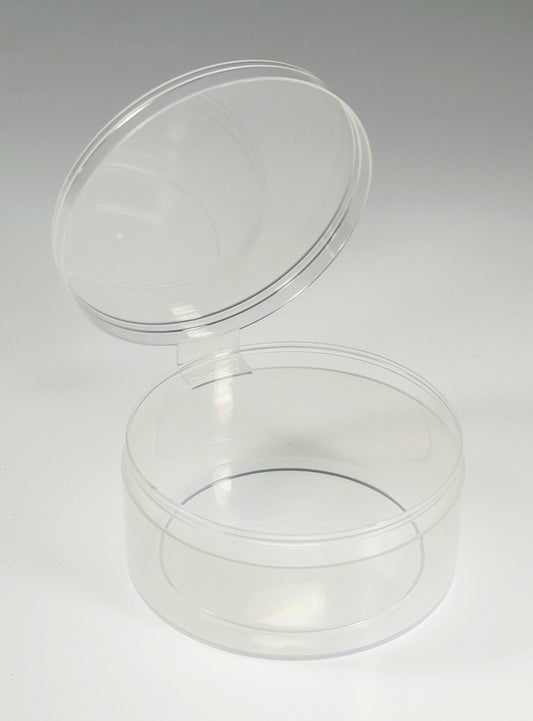 Medium Clear Poly Snap Lid Container w/ Hang Tab- 200 Bulk Count