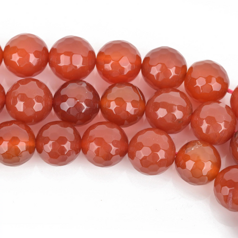 red agate beads