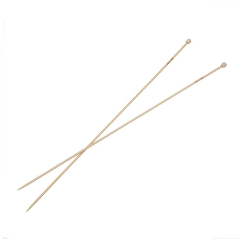 Pair Of Bamboo Knitting Needles Us Size 2 2 75mm Uk Size