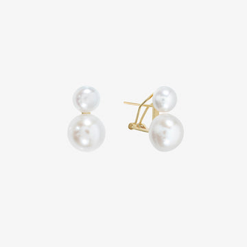 Flower Pearl Earrings | SHASHI Flower Earrings