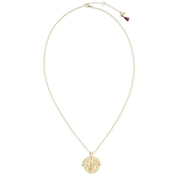 Armor Pendant Necklace - 18K gold plated – SHOP SHASHI